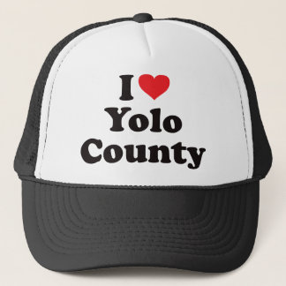 I Heart Yolo County Trucker Pet