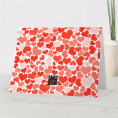 I HEART YOU KAART (Achterkant)