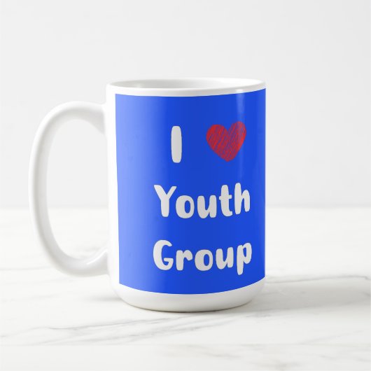 I Heart Youth Group Mug (Gauche)
