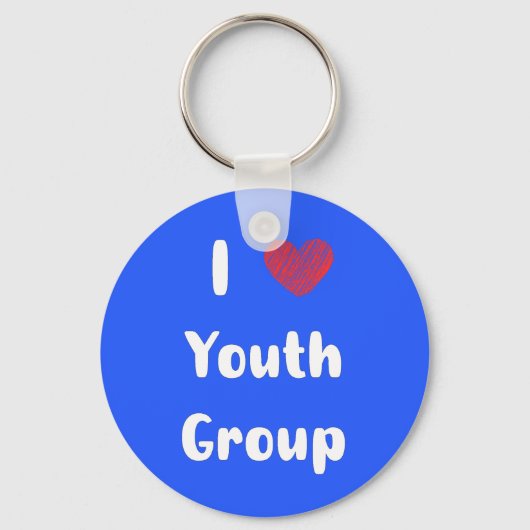 I Heart Youth Group Sleutelhanger (Voorkant)