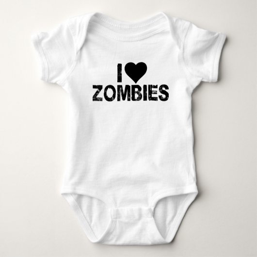 I {HEART} ZOMBIE ROMPER (Voorkant)