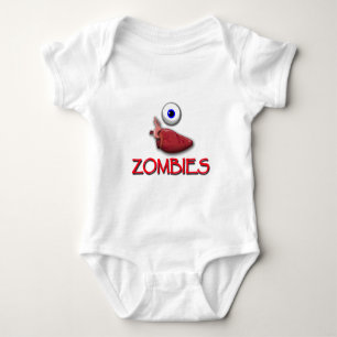 I HEART ZOMBIES ROMPER