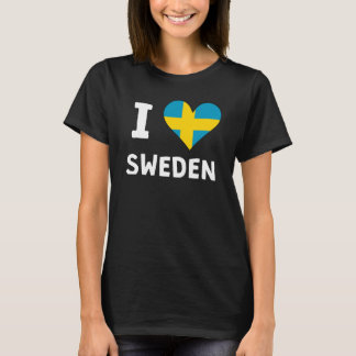 I Heart Zweden T-shirt