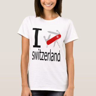 I Heart Zwitserland T-shirt