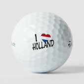 I Heartflag Holland bk op wt tmtp5 gbcnt Golfballen (Voorkant)