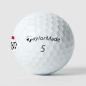 I Heartflag Holland bk op wt tmtp5 gbcnt Golfballen (Logo)