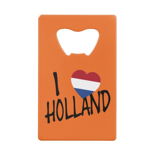 I Heartflag Holland retour on or bocal (Devant)