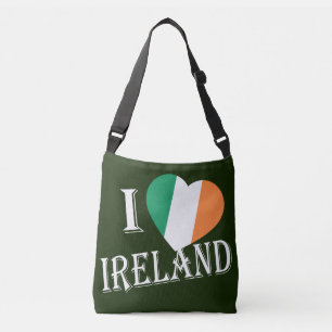 I Heartflag Ireland wt cbbcn Crossbody Tas