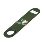 I Heartflag Irlande en poids bocal (Devant angulaire)