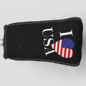 I Heartflag USA bij pccnt Golfheadcover (Voorkant)