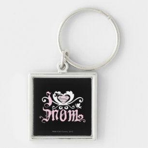 I het Roze van het Mamma van het Hart Sleutelhanger