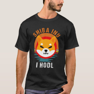 I Hodl, Shiba Inu Shib Coin Mannen Crypto Hodl T-shirt