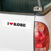 I HOEFT VAN KOBE BUMPERSTICKER (Op Truck)