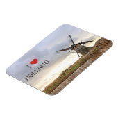 I ♥ Holland  Flexibler Fotomagnet  Magneet (Linkerzijde)