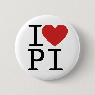 I HOOR PI RONDE BUTTON 5,7 CM