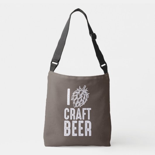 I Hop Craft Beer Crossbody Tas (Voorkant)