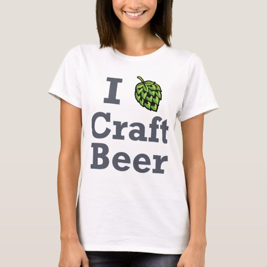 I [hop] Craft Beer T-shirt (Voorkant)