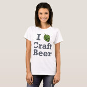 I [hop] Craft Beer T-shirt (Voorkant volledig)