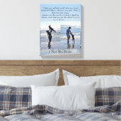 "I Hope You Dance" Impression de toile étirée (Insitu(Chambre))