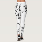 **I HOUDT VAN U** LEGGINGS (Achterkant)
