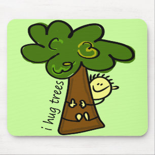I Hug Trees Muismat