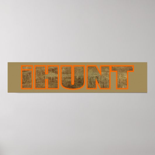 I Hunt Poster (Voorkant)