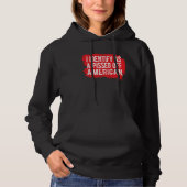 I Identify As A Pissed Off American Hoodie (Voorkant)