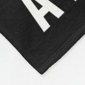 I Identify As A Problem Funny Raccoon Humor Sarcas Fleece Deken (Hoek)