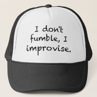 I Improvise Trucker Pet