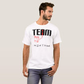 I in Team Funny T-shirt (Devant entier)