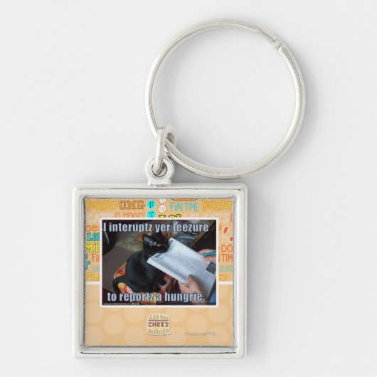 I interupt yer Leezure Sleutelhanger (Voorkant)