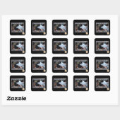 I interupt yer Leezure Vierkante Sticker (Vel)