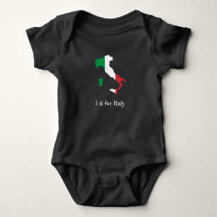 I is voor Italië Romper