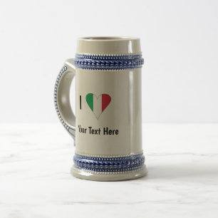 I (Italiaanse vlag) Jouw tekst Bierpul