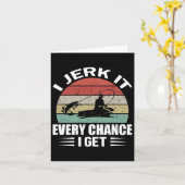 I Jerk It Every Chance I Get Kaart (Gele Bloem)