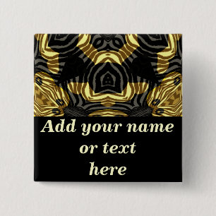 I Joy_ Vierkante Button 5,1 Cm