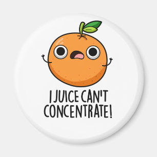 I Juice kan geen Oranje snoepje concentreren Magneet