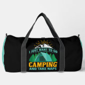 I Just Want To Go Camping And Take Naps Plunjezak (Voorkant)