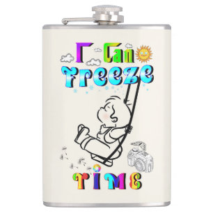 I Kan tijd bevriezen Heupfles