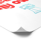 I Keep Dancing on My Own Philly Philadelphia Poster (Hoek)