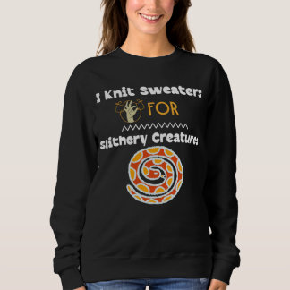 I Knit Sweaters for Slithery Creatures  Kitten Kni