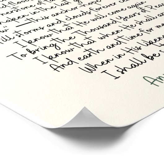 "I Know" Annie Johnson Flint Value Poster (Matte) (Coin)