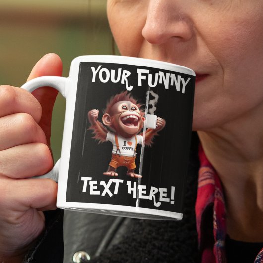 I ♥ Koffie Extra Grote Beker