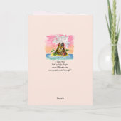 I Lava u Kaart van Valentijn van de Vulkaan van U (Achterkant)