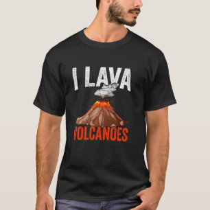 I Lava Vulkanen Geoloog Aarde Wetenschapper Geolog T-shirt