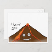 I Lava You - Ensemble de cartes postales (Devant / Derrière)