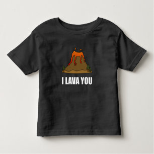 I Lava You Volcano Kinder Shirts