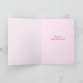 I lave vous carte tellement chaude de Valentine de (Intérieur)
