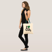 I Leaf CO2 - Ik hou van kooldioxide Tote Bag (Voorkant (model))