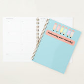 I Learn More Every Day!" Notebook Cover - Inspirin (Devant avec enveloppe)